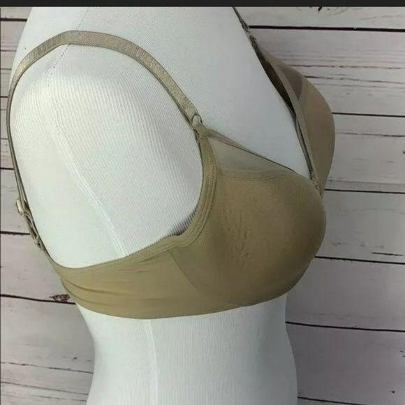 B.Temptd Woman's Tan Thin Padded Underwire Bra Size 34D - Picture 6 of 8